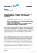 Media release_Borealis Bornewables™ grade enables Tupperware® to extend its reusable and recyclable ECO+ product line