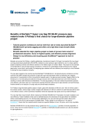 Politejo selects BorSafe™ Super Low Sag PE100 RC pressure pipe material for a large diameter pipeline project