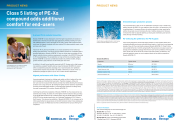 Class 5 listing of PE-Xa compound adds additional comfort for end-users