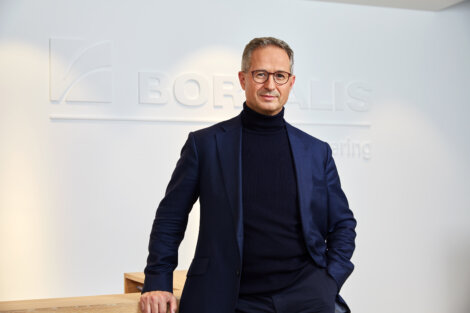 Photo: Borealis CEO Alfred Stern