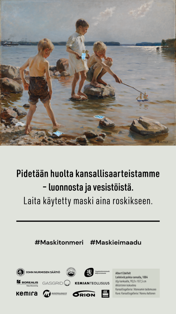 Maskiton meri -kampanjaposteri