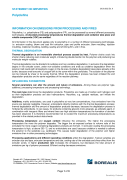 Information on emissions from processing and fires of polyolefins